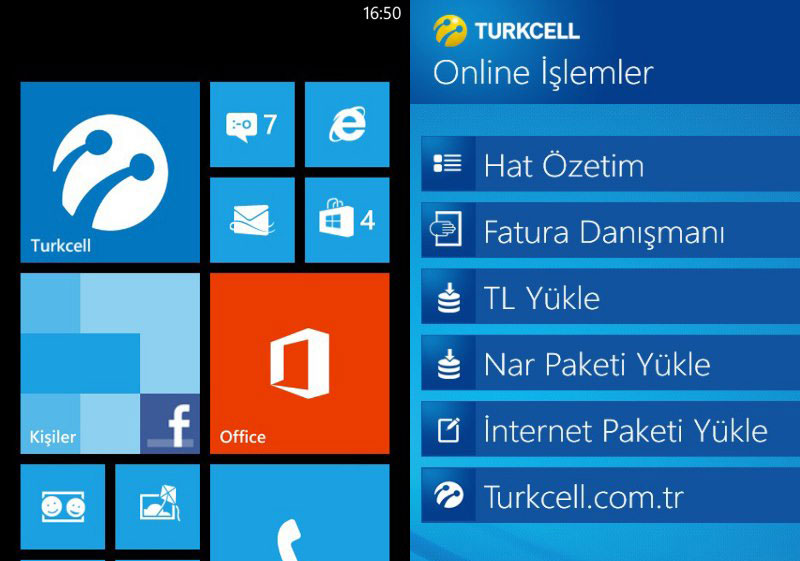 Turkcell Online işlemler indir